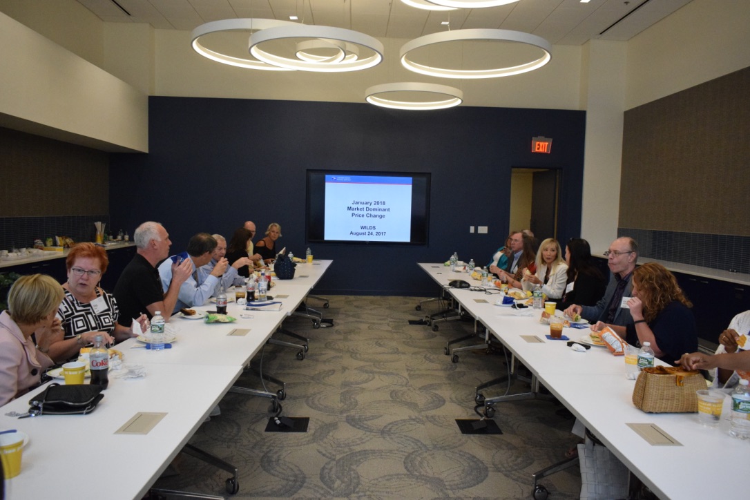 Luncheon Featuring Sharon Owens, USPS VP Pricing and Costing,  8/24/17 — photo 3