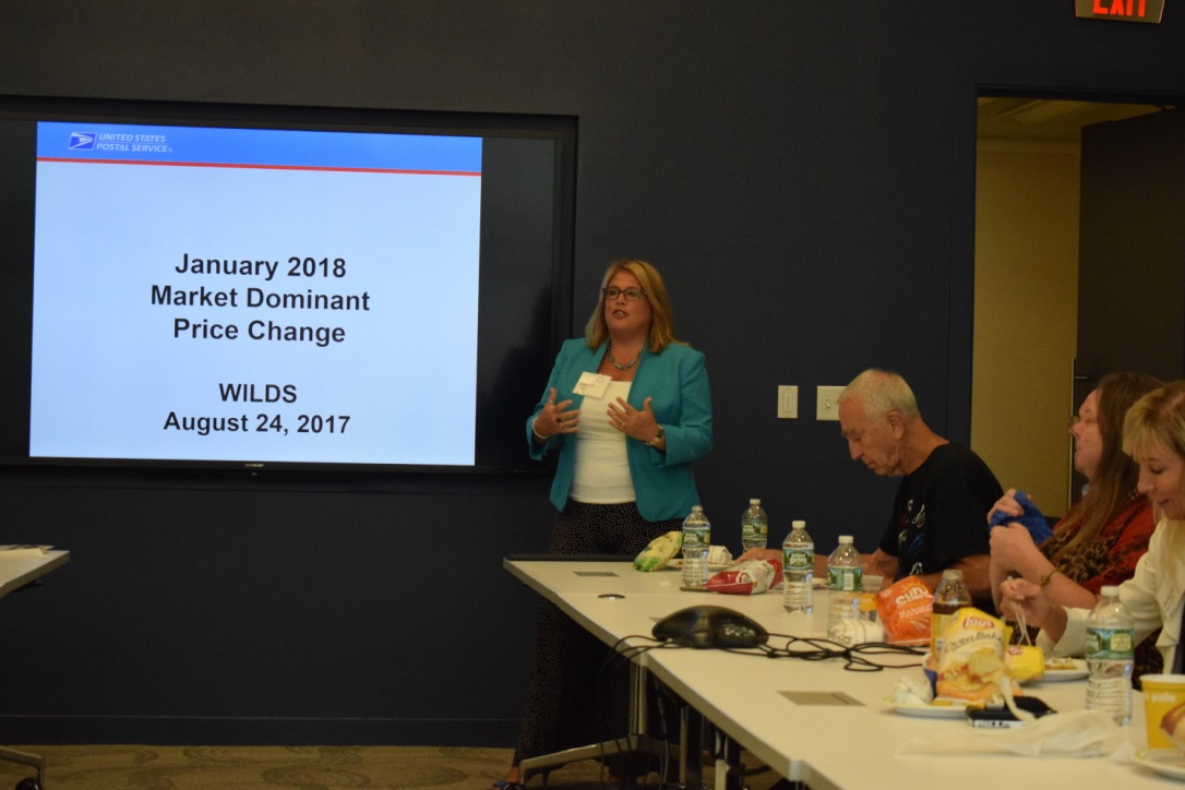 Luncheon Featuring Sharon Owens, USPS VP Pricing and Costing,  8/24/17 — photo 9